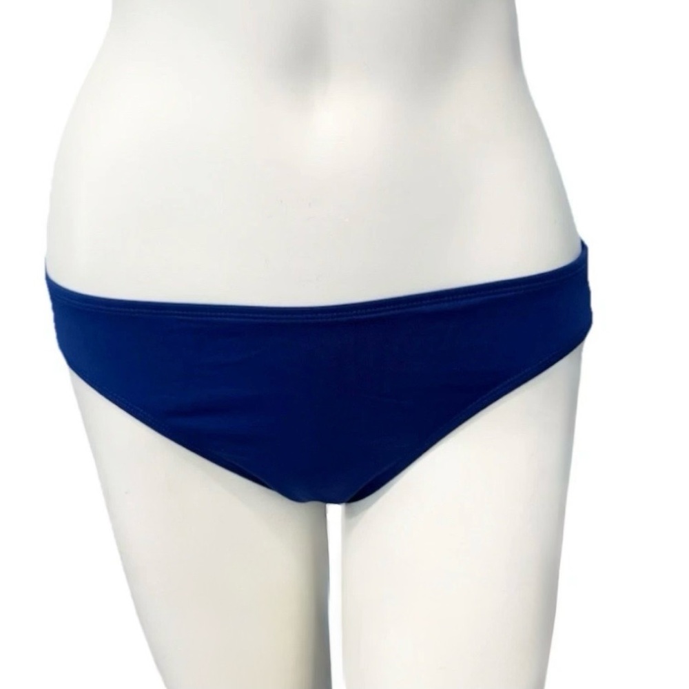 Lauren Ralph Lauren Blue Bikini Bottoms Classic Swim